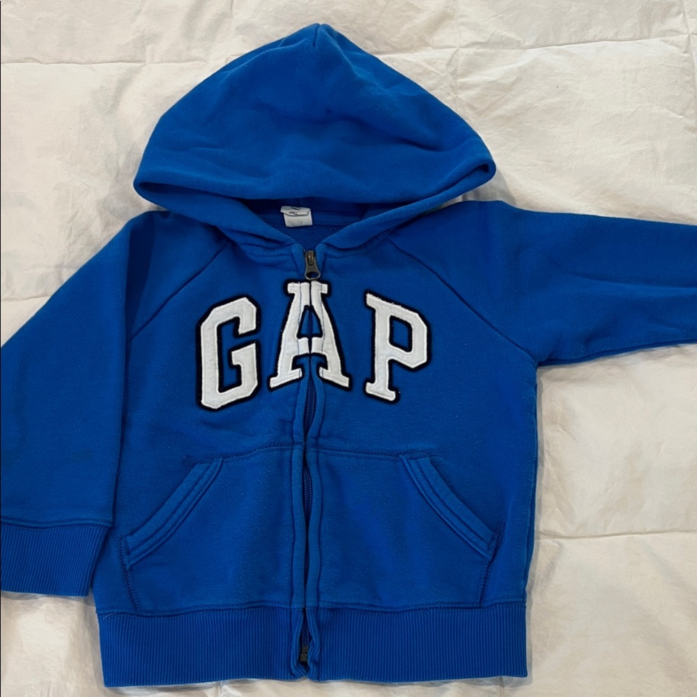 GAP Kids Royal Blue Zip-Up Hoodie